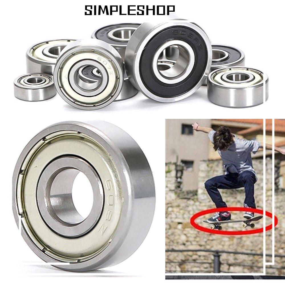 SIMPLESHOP 1 ชิ้นชิ้นส่วนเครื่องพิมพ์, 608ZZ 608RS 609ZZ 609RS Double Shield Ball Bearing, Bearing S