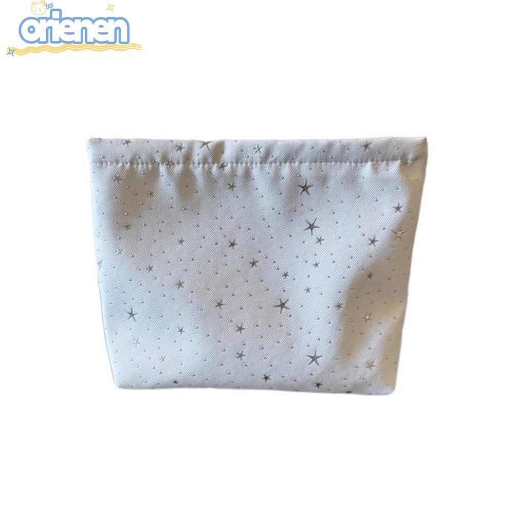 กระเป๋าแต่งหน้า ORIEN กระเป๋าเครื่องสําอางดีไซน์เต็มไปด้วยดวงดาวความจุขนาดใหญ่กระเป๋าเก็บของแบบเรียบ