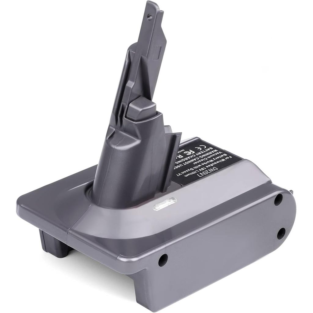 V7 อะแดปเตอร์แบตเตอรี่สําหรับเครื่องดูดฝุ่น Dyson V7, อะแดปเตอร์ V7 สําหรับ Dewalt 20V แบตเตอรี่เปลี