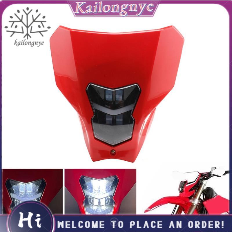 สําหรับ CRF 450L CRF450XR CRF 450 450XR 450 L XR รถจักรยานยนต์ LED ไฟหน้าไฟหน้าไฟวิ่งกลางวัน