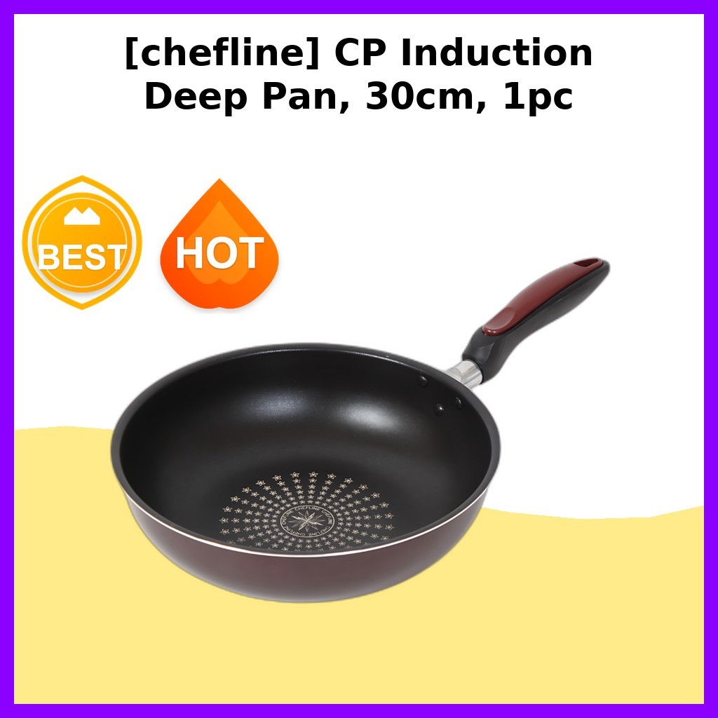 [chefline] CP Induction Deep Pan, 30cm, 1pc / Korean Deep Pan / Induction Ready / ของแท้ 100% โดย mi