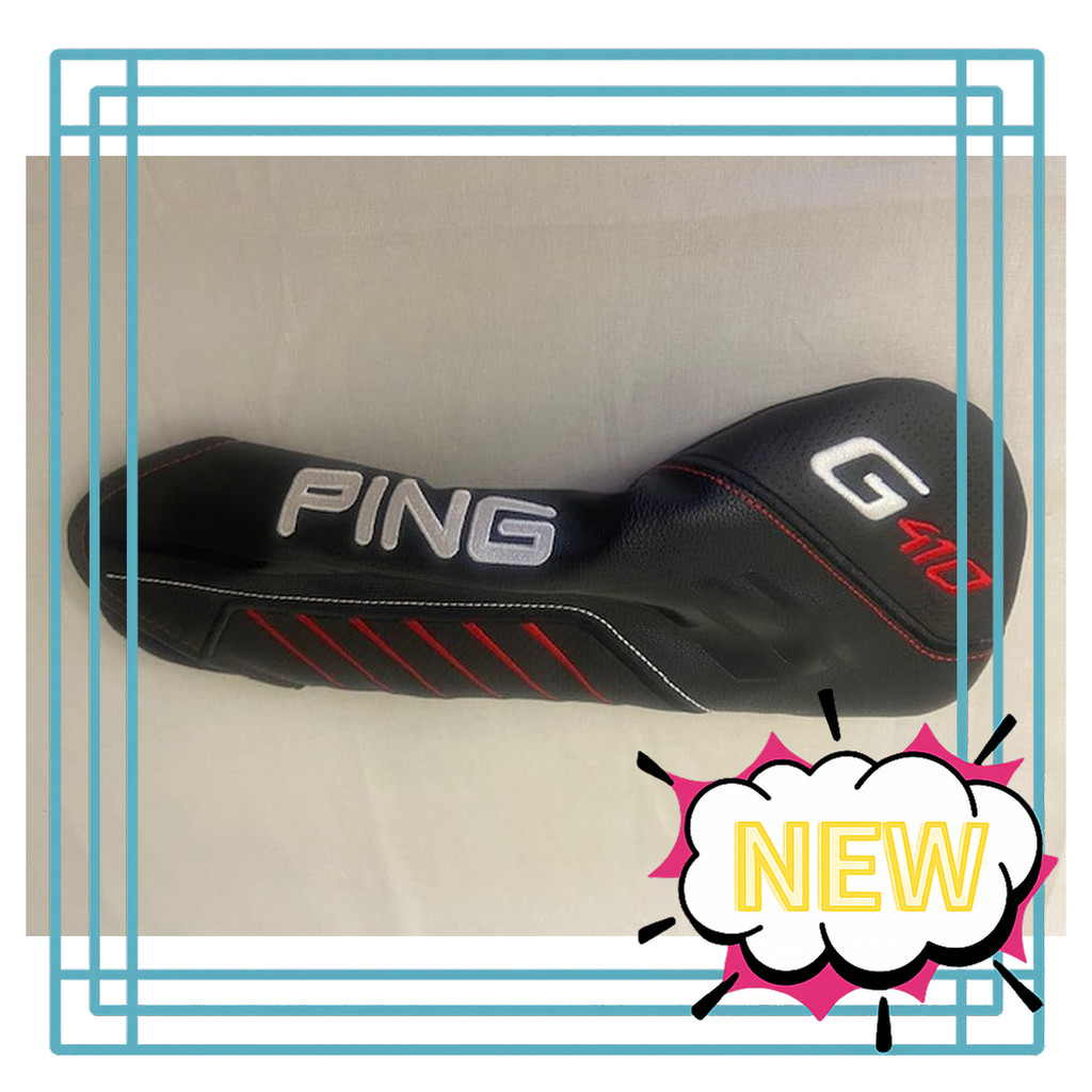 PING G410 5 Wood Fairway Headcover Black and Red Tagged