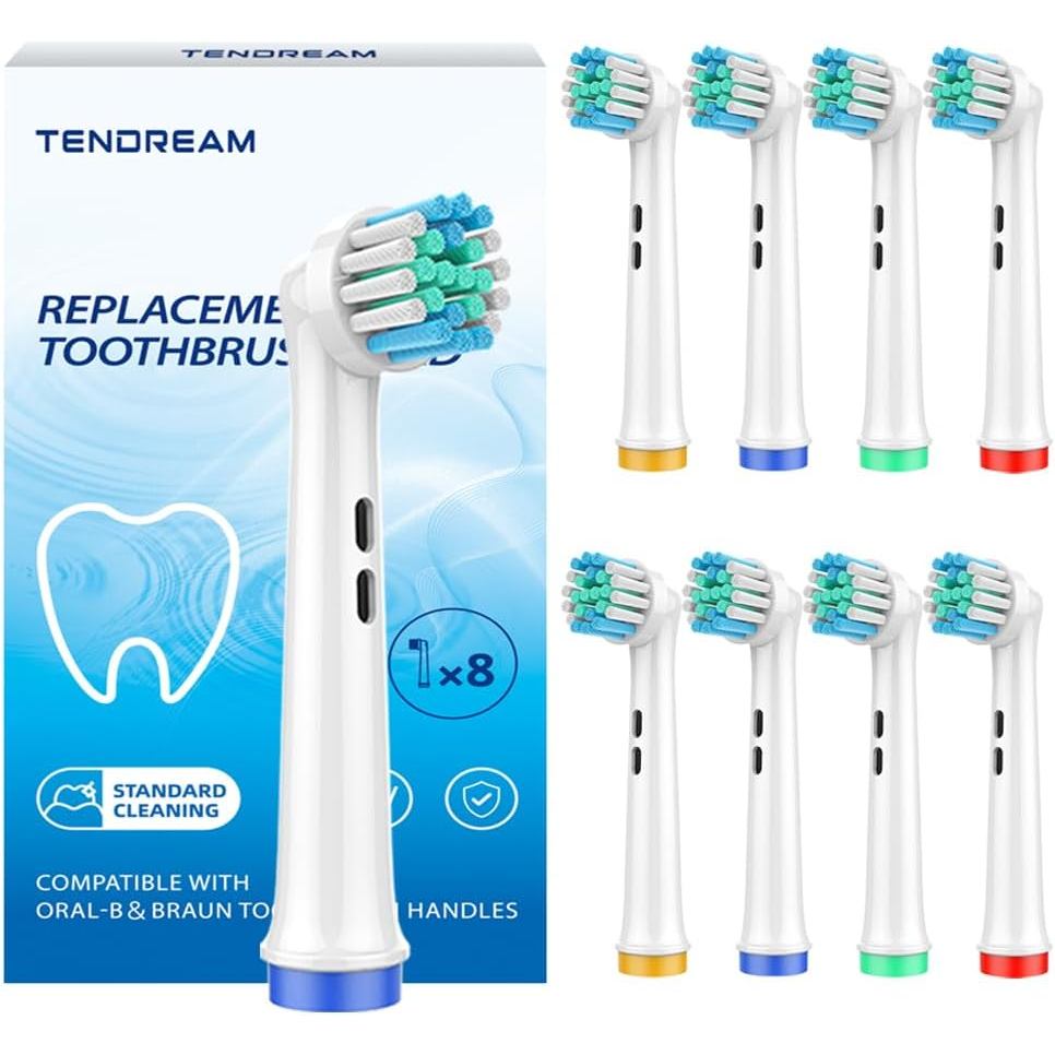 หัวแปรงสีฟันทดแทนสําหรับ Oral B Braun,หัวแปรงสีฟันไฟฟ้ามืออาชีพสําหรับ Oral B หัวทดแทน Refill Pro 50