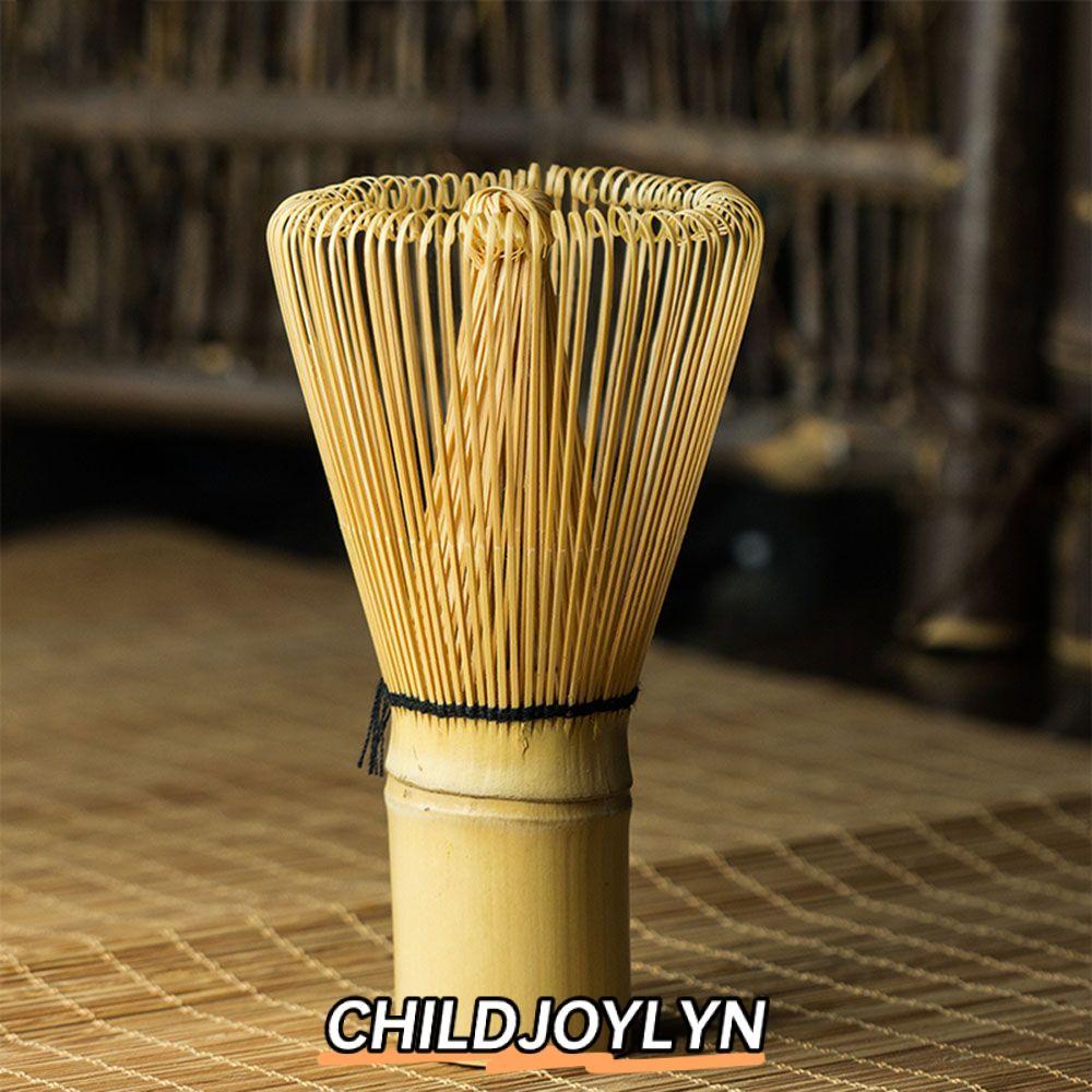 CHILDJOYLYN 80 Fringe Matcha Tea Powder Whisk DIY Japanese Tea Set Kitchen Matcha Bamboo Accessories
