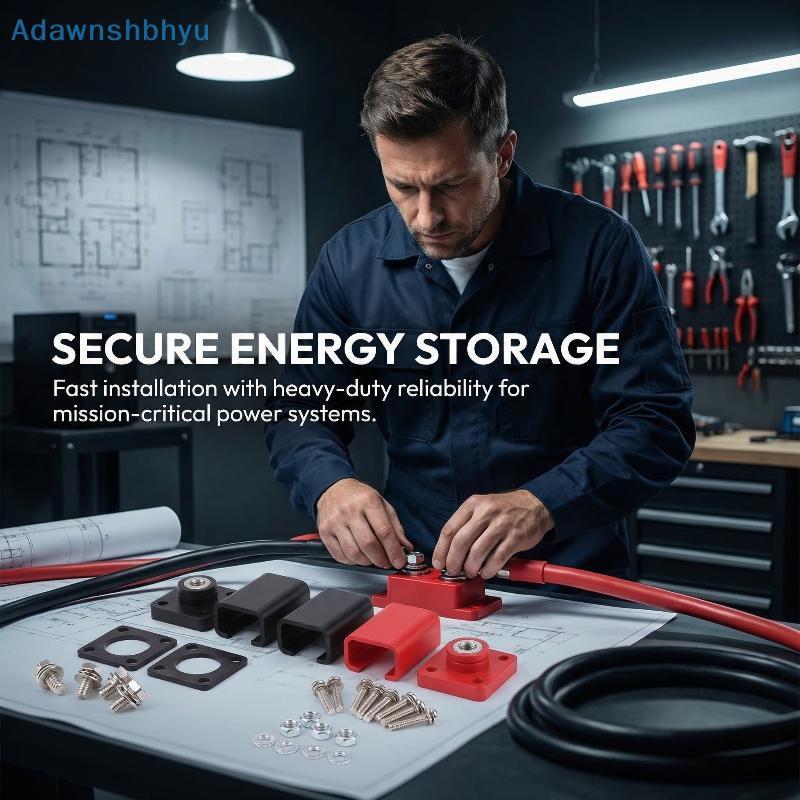 Adhyu 100-150A High Current Energy Storage Terminal แบตเตอรี่ Connector Terminal Blo ติดผนัง Termina