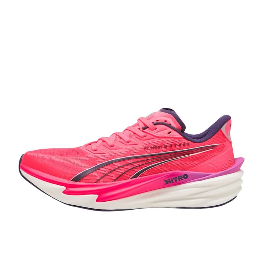 Hyrox × Puma Deviate Nitro 4 WhiteElectric OrchidPure Pink Unused