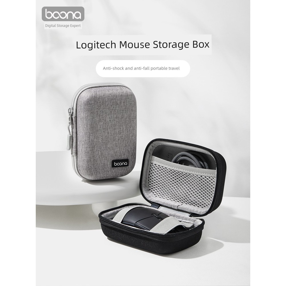 เหมาะสําหรับกระเป๋าเก็บเมาส์ Logitech M650/M750/G102/G304/G705/GPW กล่องเก็บเมาส์