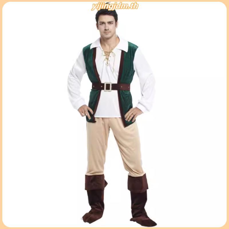 ชุดแฟนซีผู้ชาย ชุดปีเตอร์แพน Peter Pan Costume