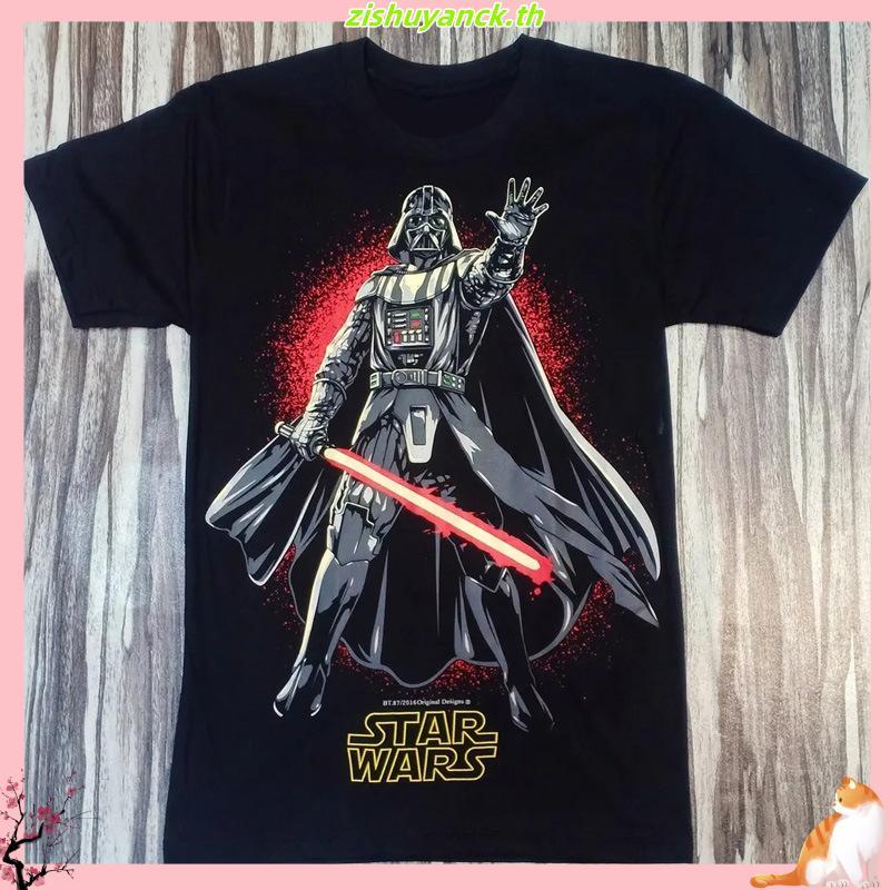 BT 65 Star Wars Kylo Ren เสื้อยืด สีดำ BT Black Timber T-Shirt ผ้าคอตตอน สกรีนลายแน่น S M L XL XXL