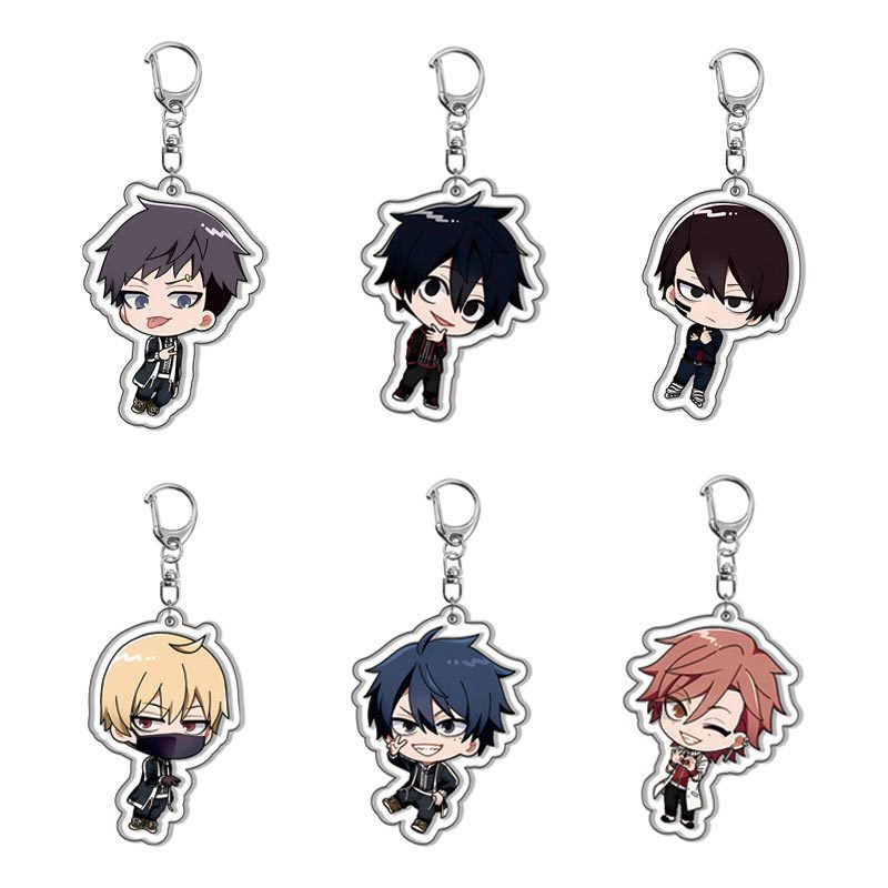 อะนิเมะ Taoyuan Dark Ghost.Ichiose Four Seasons อะคริลิคพวงกุญแจสองด้าน