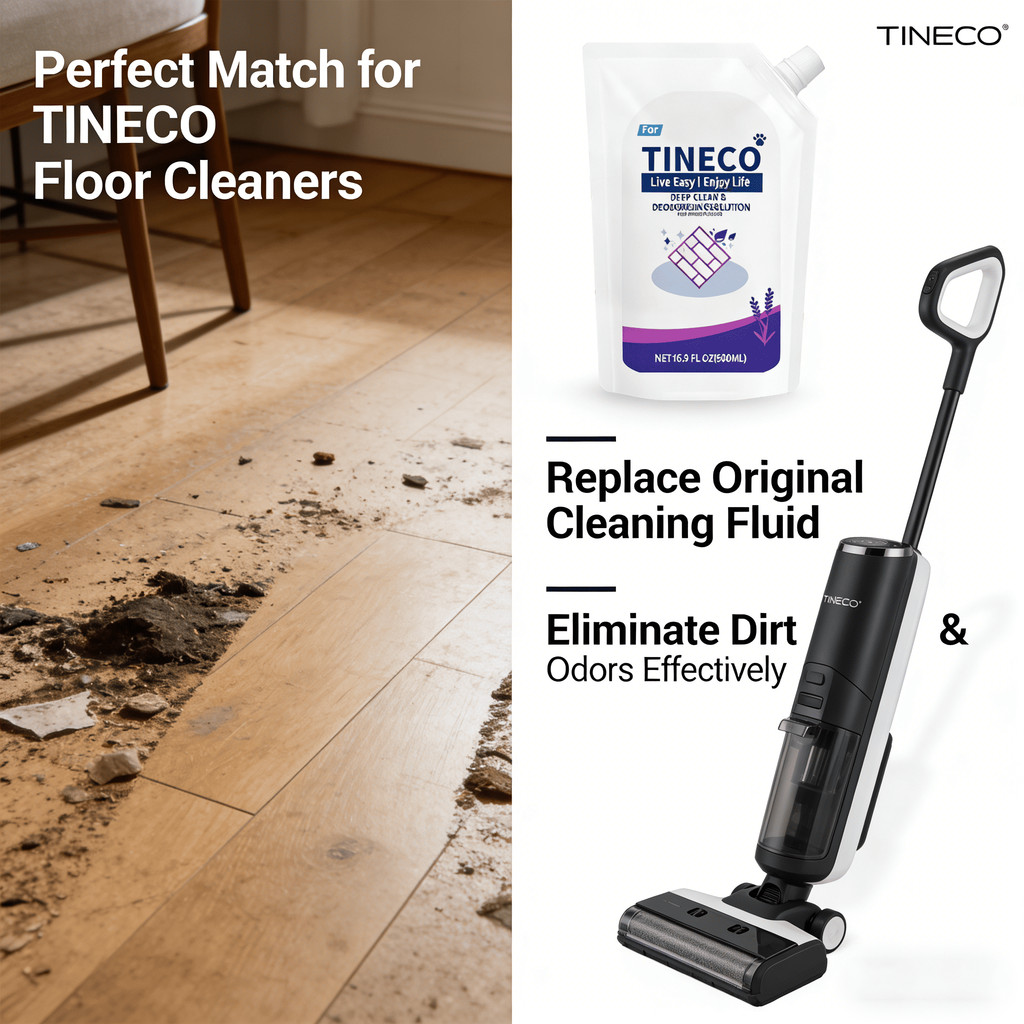 สําหรับ TINECO น้ํายาทําความสะอาดพื้น 500 มล. แพ็ครีฟิล ลาเวนเดอร์ เลมอน ออริจินัล | สําหรับ TINECO 