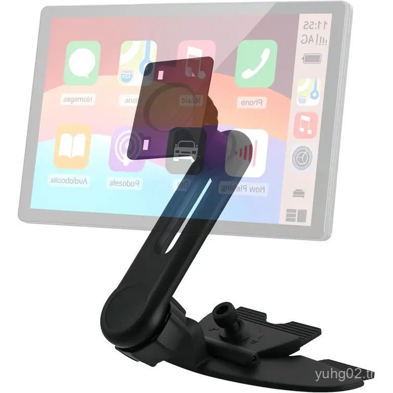 CD Slot Mount สําหรับ Carplay หน้าจอ 17 มม.สําหรับ Garmin Nuvi GPS โทรศัพท์มือถือในรถยนต์ 4 "-11 "จอ