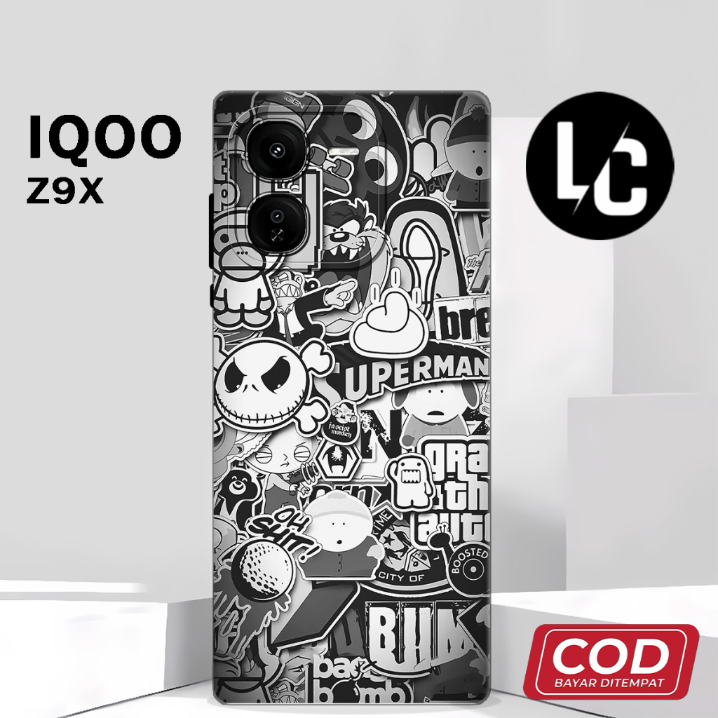 (AQ 36) ยางยืดหยุ่น Softcase สําหรับ vivo iQOO Z9x ซิลิโคน l Pro กล้อง l ปลอกล่าสุด l เคสสําหรับหญิง