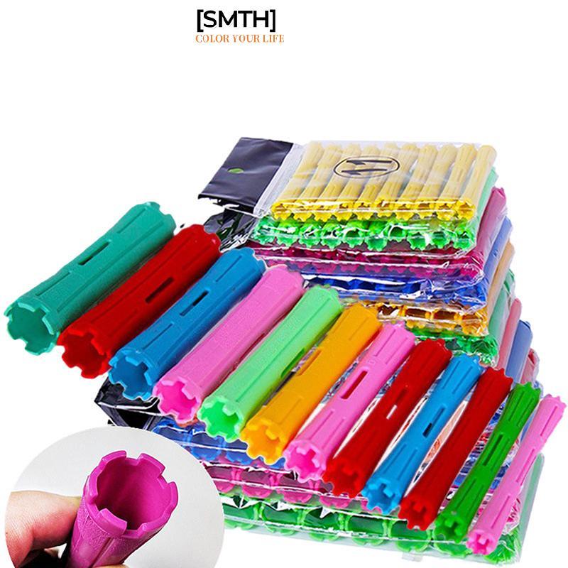 [SMTH] 1 ชุด 1-2.2 ซม. Heatless Hair Care Hair Curler Roller Grip จัดแต่งทรงผม Roller Curlers จัดแต่งทรงผมใช้ในบ้านลูกกลิ้งผม Hairdressing DIY เครื่องมือสต็อกใหม่