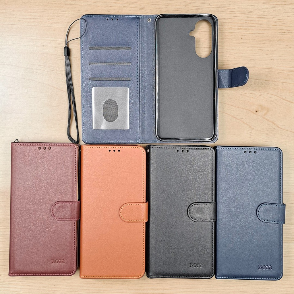 เคสฝาพับ กระดุม สำหรับOppo A6T A6 A6X A6Pro Reno14 Pro Reno13 Pro Reno13F 14F12F Reno12 Reno2F Reno4