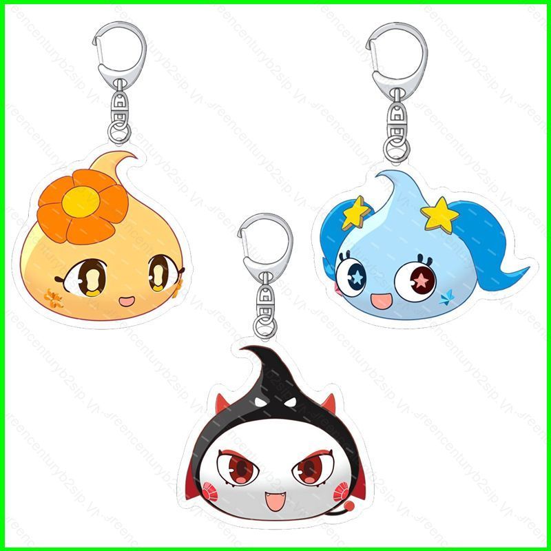 G2P Hoppe-chan: Sun Oukoku to Kuro Hoppe-dan no Himitsu อะคริลิคพวงกุญแจกระเป๋าจี้อะนิเมะอุปกรณ์เสริ