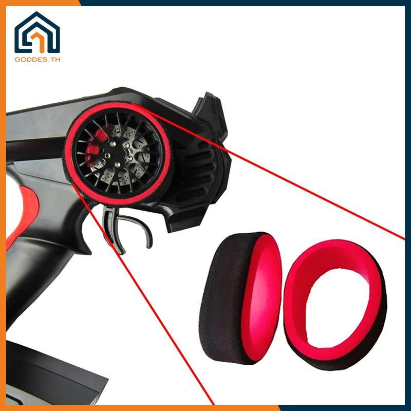 Goddes Universal รถเครื่องส่งสัญญาณพวงมาลัยฟองน้ําสําหรับ FUTABA FUTABA 3PV 4PV 4PLS 4PX 7PX TH