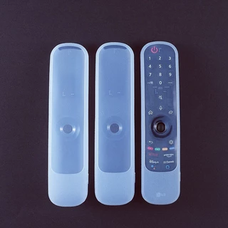 เหมาะสําหรับ LG MR-20/21/22/23GA TV รีโมทคอนโทรลซิลิโคนฝาครอบป้องกันความละเอียดสูงสีเยลลี่โปร่งใส