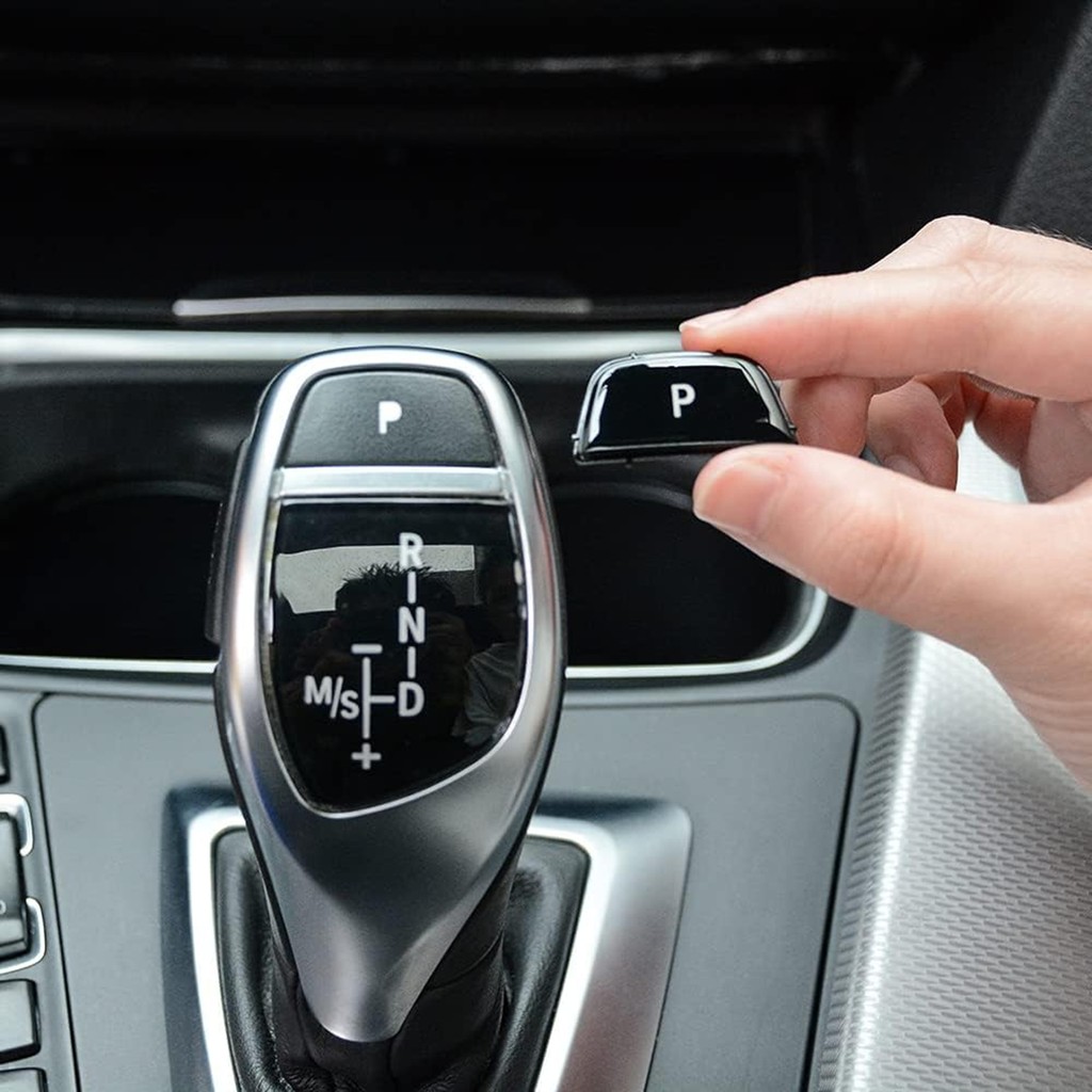 ปุ่มเกียร์ Shift P สําหรับ BMW F30 F34 F31, ปุ่มจอดรถคันเกียร์สําหรับ BMW 3 Series (สีดําเปียโน)