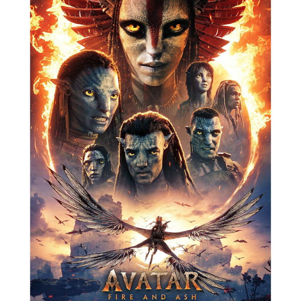 [ภาษาอังกฤษ][คลังสินค้าพร้อม] ภาพยนตร์ Blu-ray HD 4K UHD 1080P Avatar: Fire and Ash