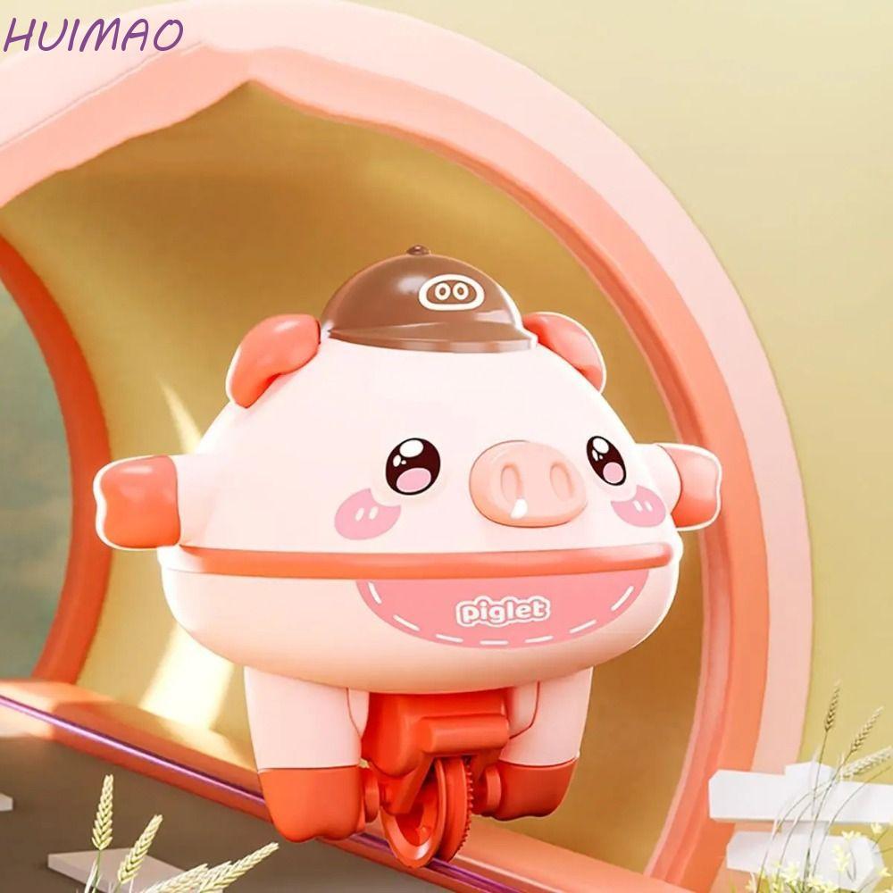 HUIMAO Unicycle ไฟฟ้าของเล่น,เทคโนโลยี Piglet Tumbler BALANCE Pig, Tightope เดิน Unicycle ของเล่นน่า