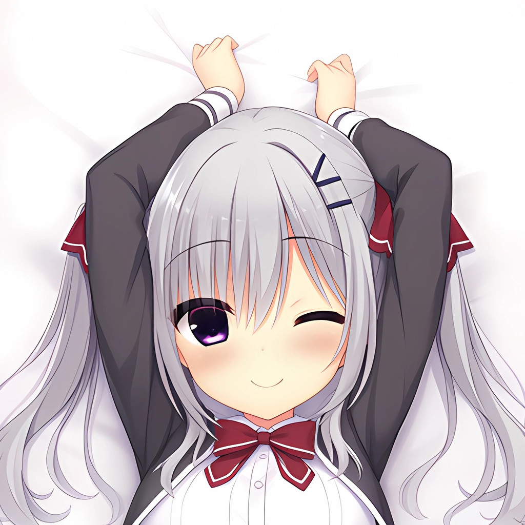 Hamidashi Creative Hijiri Ririko Student Council President Anime Dakimakura ปลอกหมอน