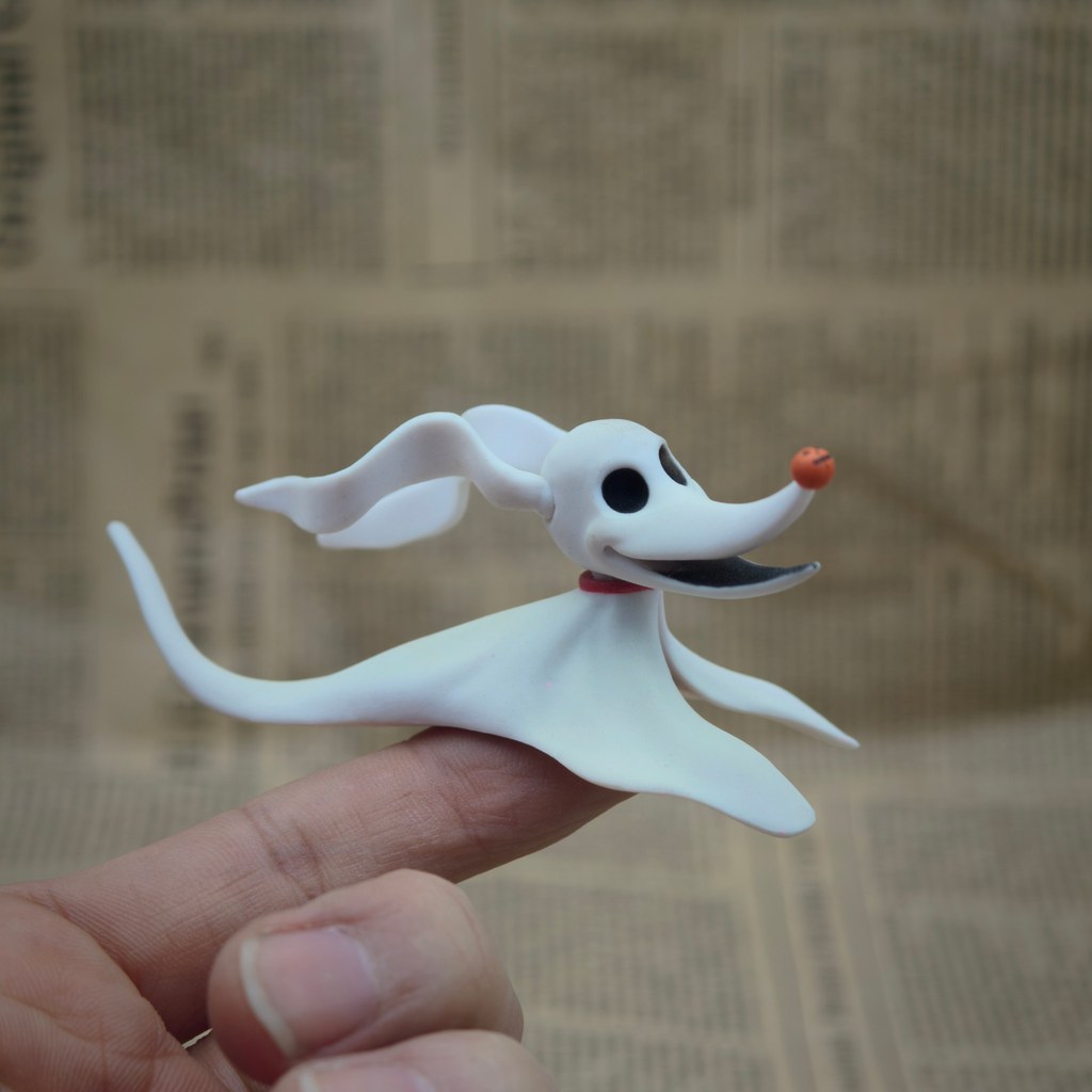 ของแท้สินค้าจํานวนมากตุ๊กตาคริสต์มาส Nightmare Skeleton Jack Head Movable Zero Zero Dog Doll Model J