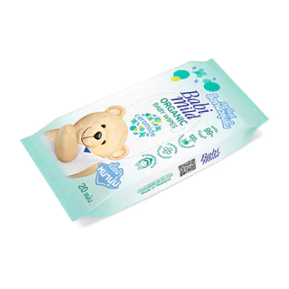 Babimild เบบี้มายด์ เบบี้ไวพส์ ออร์แกนิก 20 แผ่น