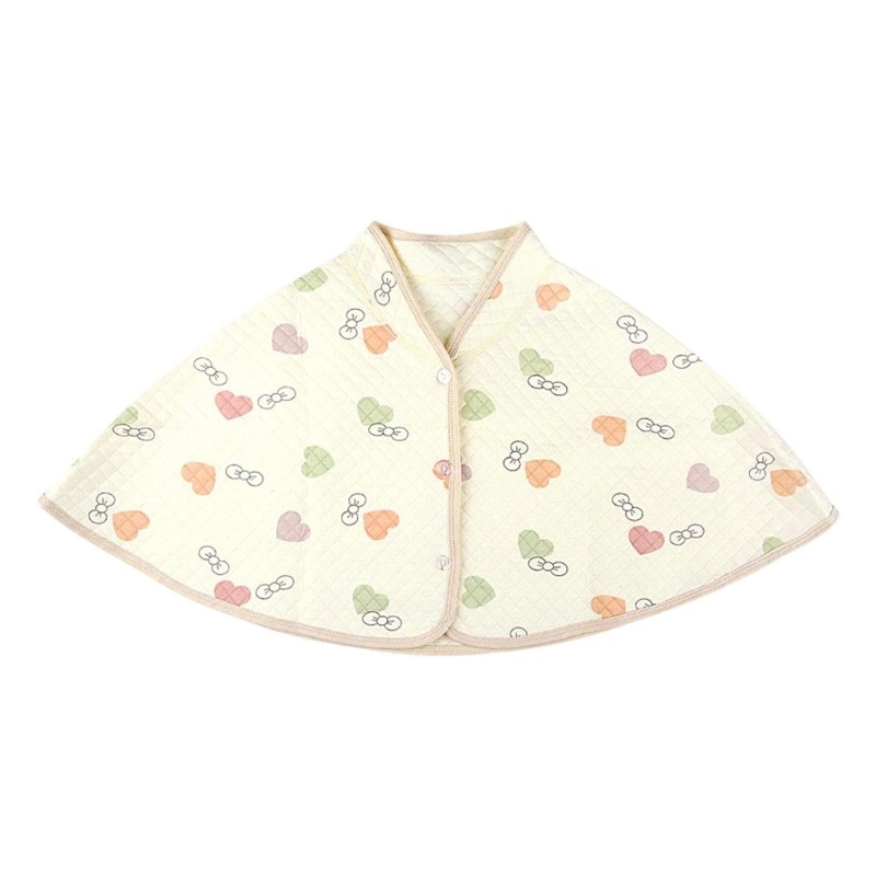Xiangbao Skin Friendly Cotton Shoulder Warm Wrap Capelet สําหรับผิวแพ้ง่ายทุกวัน