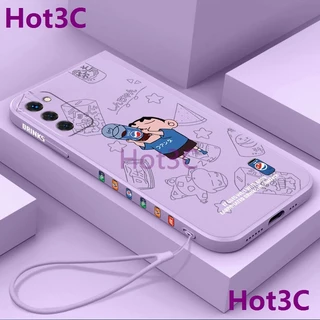เคส For Oppo A56 5G / A55 5G / A53S 5G TPU KLXXแฟชั่นเด็กแขวนสตริงสําหรับคู่สาวโทรศัพท์มือถือกรณี