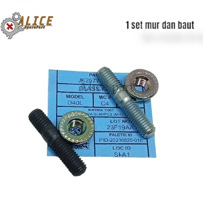 M8 TANEM BOLT 12 X 12 BOLTS MANIPOL MUFFLER BLOCK HEAD BOLTS GEAR BOLTS ETC.