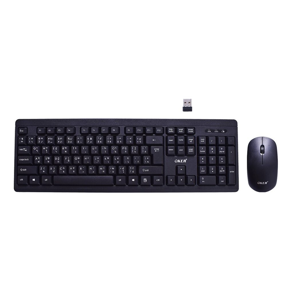 WIRELESS KEYBOARD DESKTOP OKER K913