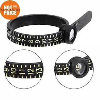 เครื่องมือวัดขนาดแหวน XOITR ปรับได้ตามมาตรฐาน UK/US/EU