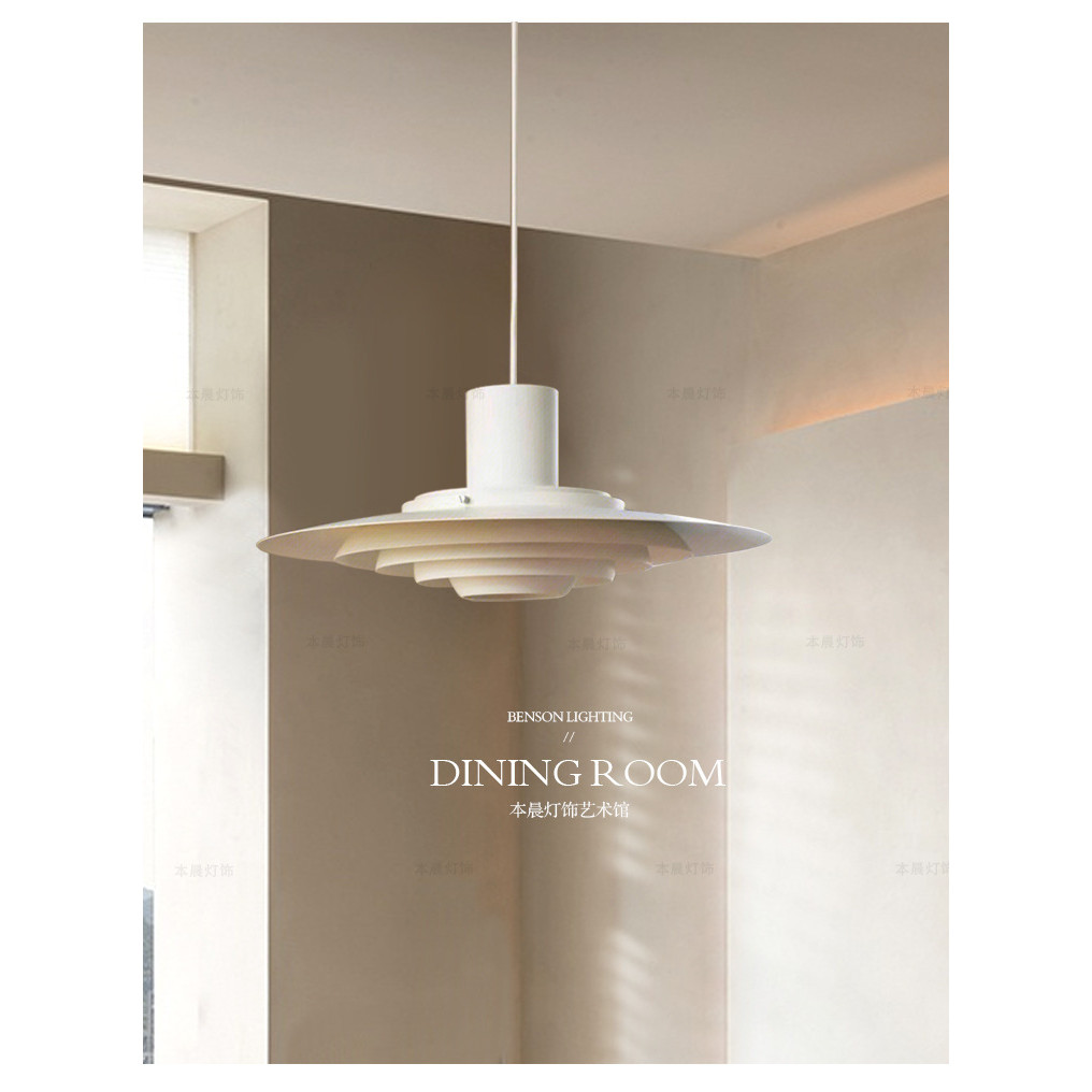 Danish Designer Island Table PH5Adjustable Restaurant UFO Pendant Light Modern Minimalist Bar Table 