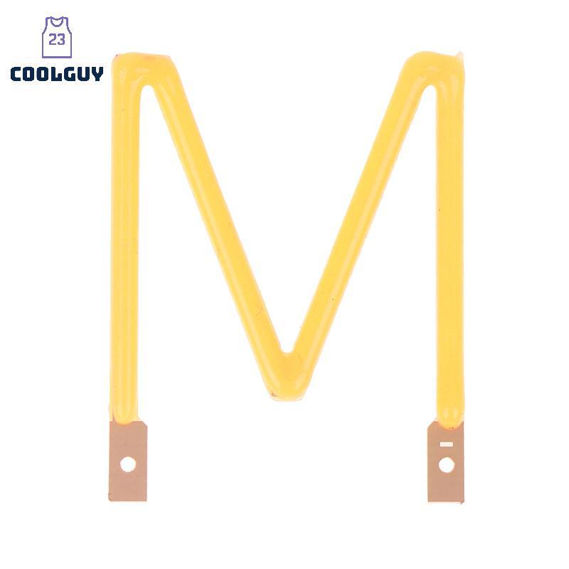 [YLSW] Letter Filament COB LED Filament DC3V เทียน Edison สีเหลืองไดโอด Party ตกแต่งอุปกรณ์เสริม DIY TH - รูปที่ 5