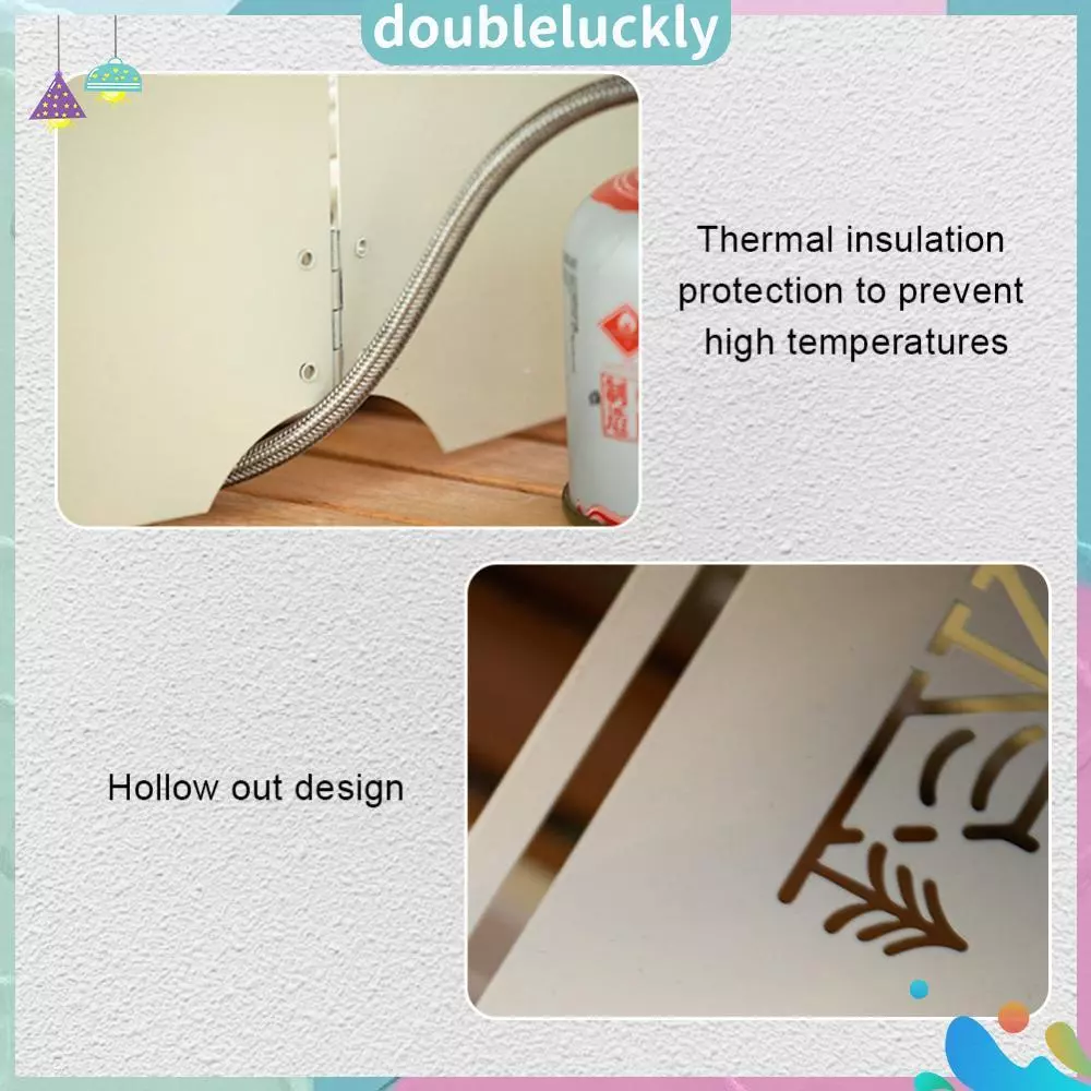 บังลมเตาแก๊สแคมป์ปิ้งแบบพับได้ Camping Wind Shield thumbnail 3