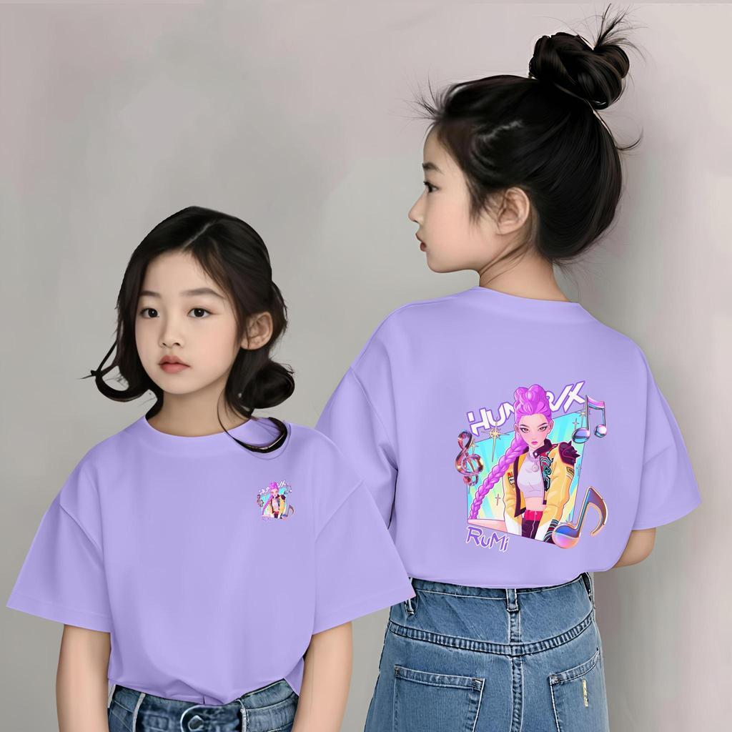 PINKเสื้อยืดเด็กแขนสั้น ลายสุดฮิตsoda pop นุ่มใส่สบาย คอกลม เด็กผู้หญิง เด็กผู้ชายใส่ได้