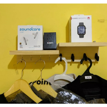 GANTUNGAN (H138) พวงกุญแจและที่วางเสื้อผ้าติดผนัง