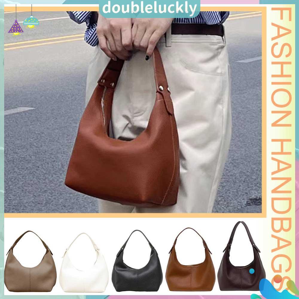 2026 Women Retro Shoulder Bag PU Leather Fashion Tote
