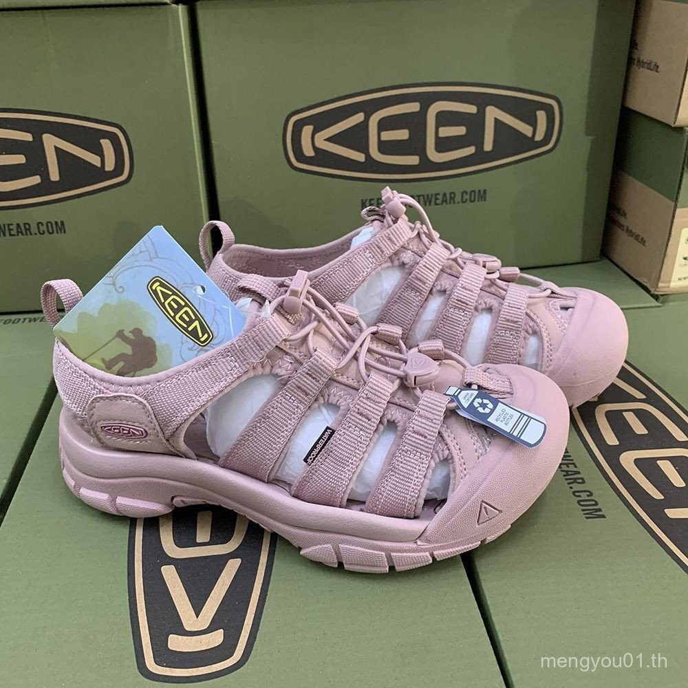 ใหม่ Koen KEN NEWPORT H2 กลางแจ้ง Toe-Covered รองเท้าแตะ Anti-Slip ทนต่อการสึกหรอ Anti-Collision Wad