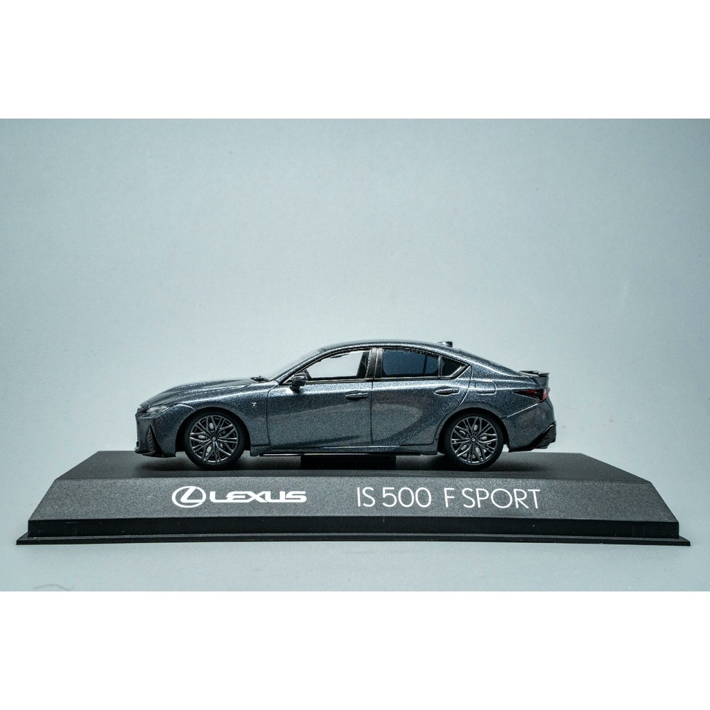 1 43 Jingshang Lexus IS500 F SPORT Kyosho Lexus IS500 Metallic Grey Extremely Rare Overseas Market 2