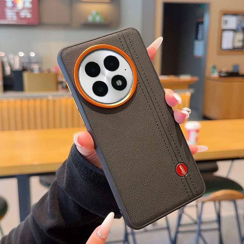 สําหรับ OnePlus 13 15 15R 13R กรณีหรูหราหนัง PU กันกระแทกป้องกันปกหลังสําหรับ OnePlus 13 13R One Plu