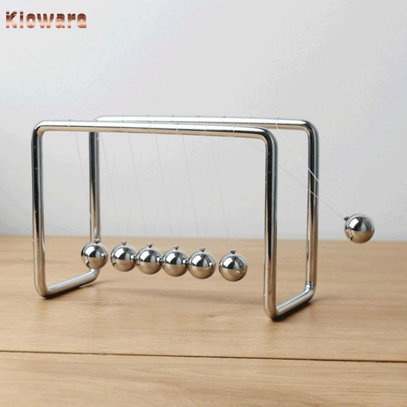 [Kloware] Newton Cradle Pendulum Balls ของเล่นเพื่อการศึกษาสําหรับเดสก์ท็อปตกแต่งสํานักงาน