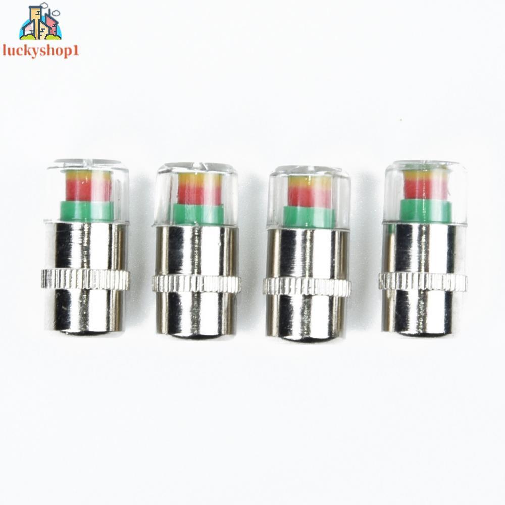 หมวกแรงดันลมยาง 38-32-36 PSI Sensor Valve สแตนเลส Universal