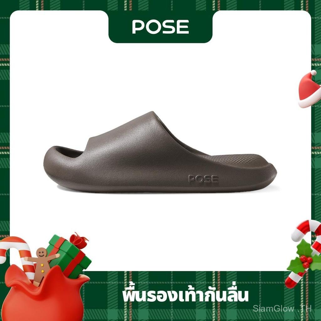 【SiamGlow SELLER】【รองเท้าแตะไซส์ใหญ่】POSE Cloud Bounce รองเท้าแตะไซส์ใหญ่ รองเท้าแตะสำหรับผู้หญิงและ