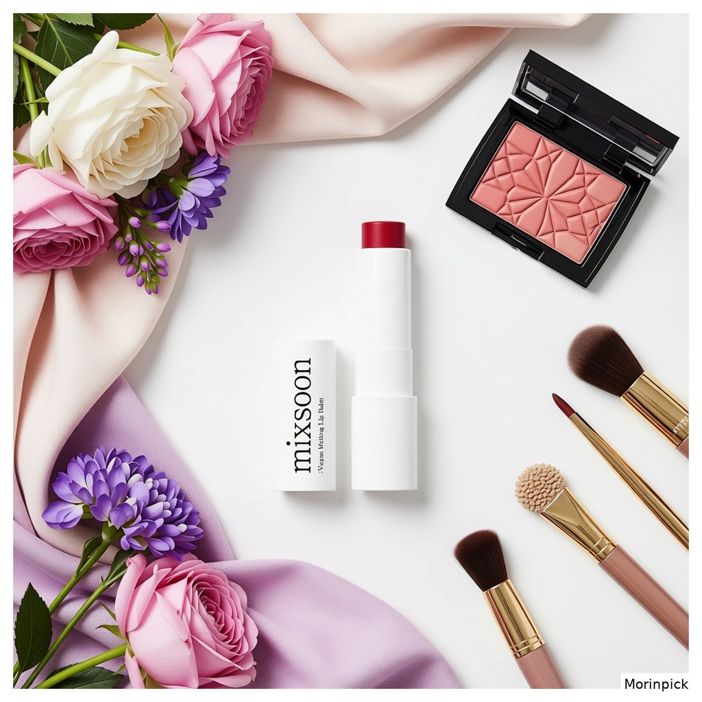 [Mixsoon] Vegan Melting Lip Balm (Dry Rose) 4.1g / ลิปบาล์มเกาหลี / เนื้อละลาย / ของแท้ 100% โดย Mor