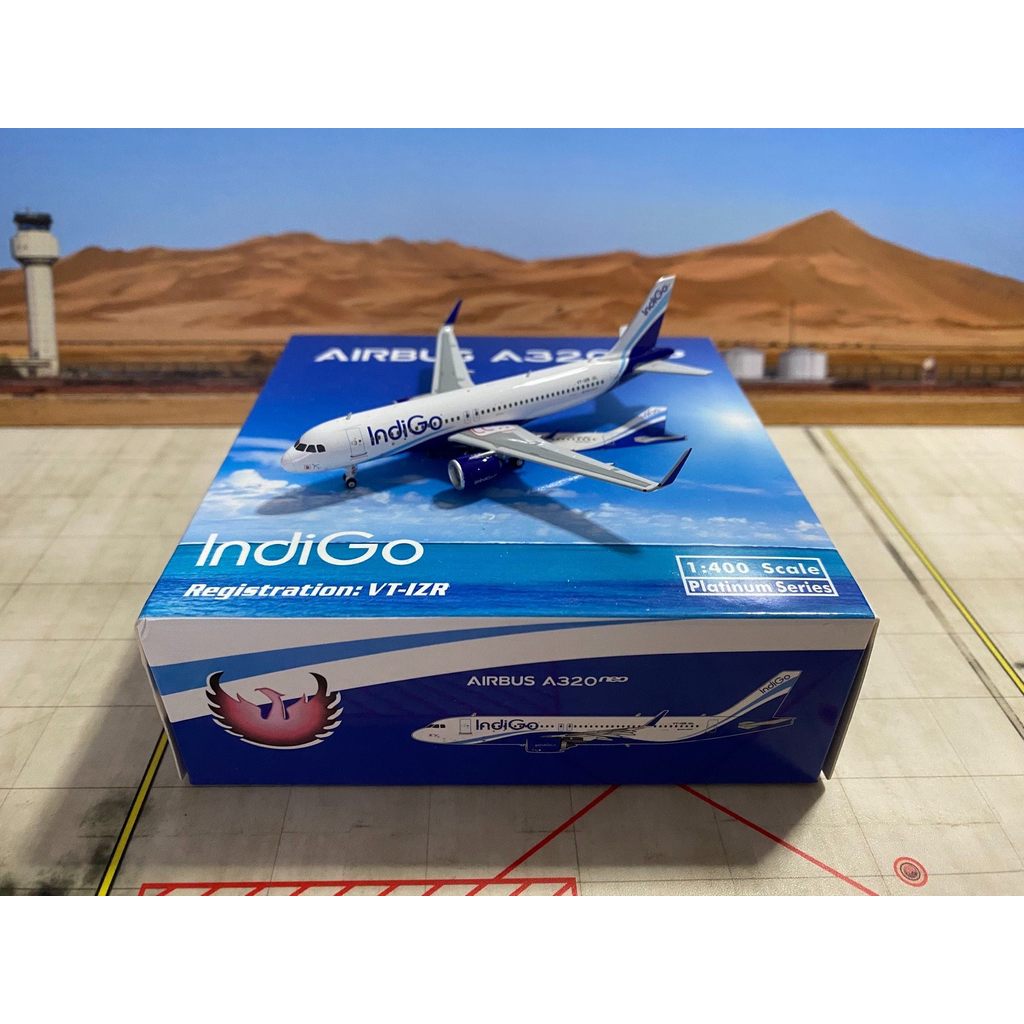 Phoenix 1176 Indian Indigo Airlines A320Neo VT-IZR 1: 400 โปรดอย่าถามฉันใหม่เอี่ยมไร้ที่ติ Asylum คํ
