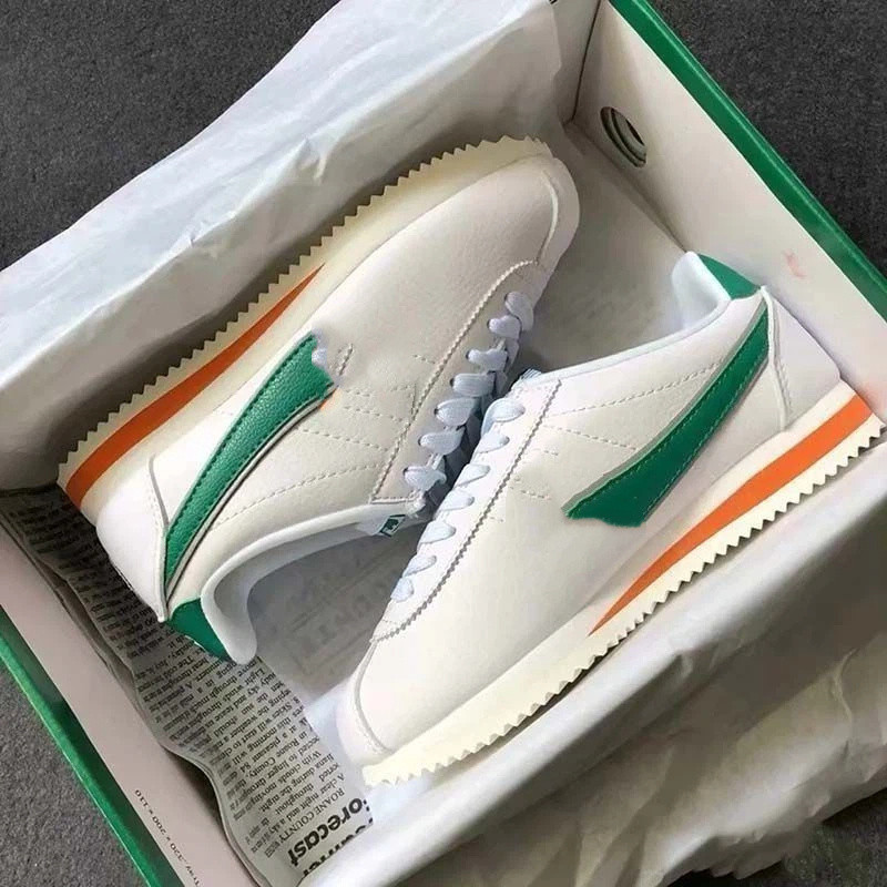 ใหม่Forrest Gumpรองเท้า2025 Classic Cortez Retro Joint Campusสไตล์ผู้ชายผู้หญิงAll-Matchคู่รองเท้ากีฬาลําลอง