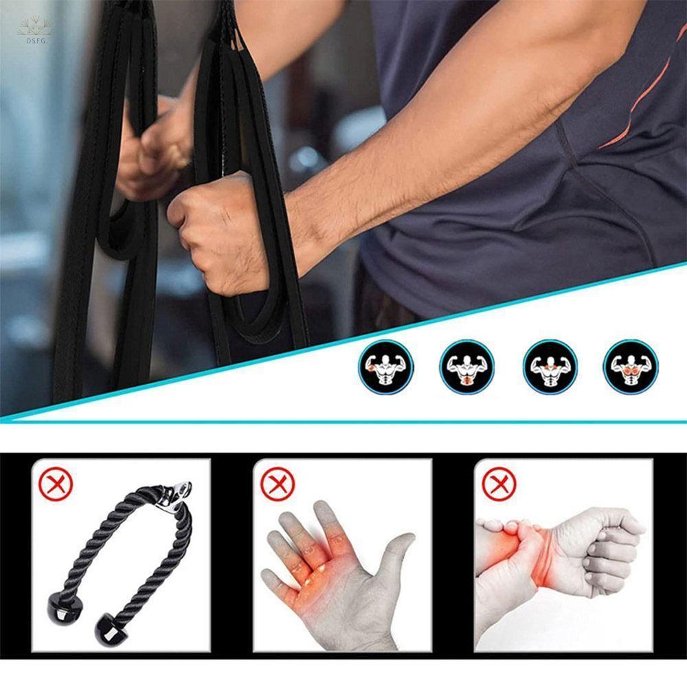 Pulldown Rope Gym Leg Raise Strap - อุปกรณ์ออกกําลังกายอเนกประสงค์สําหรับ Triceps
