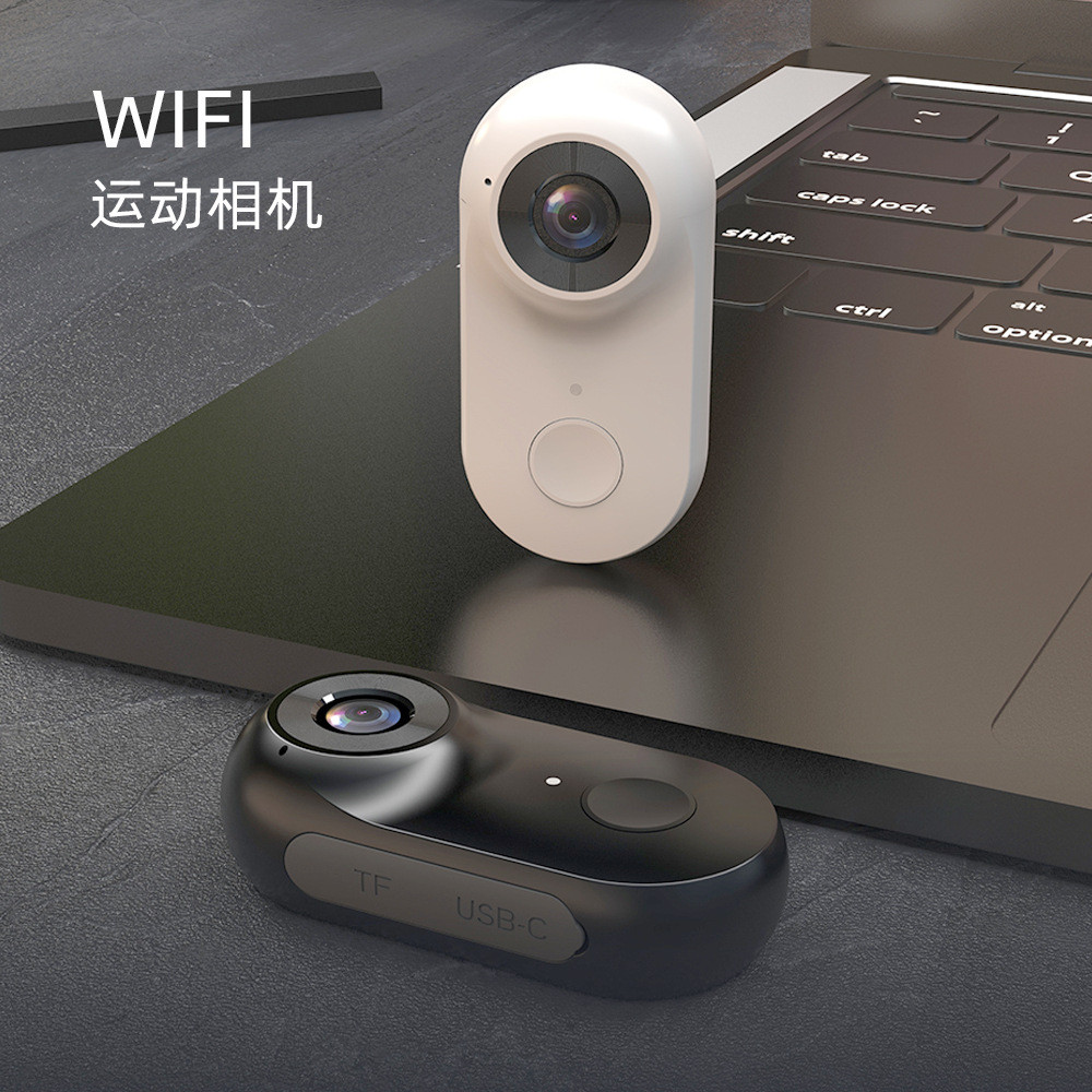 WIFI Thumb กล้องกีฬาขี่จักรยานกลางแจ้งกล้องปีนเขาบันทึกกล้อง HD 1080p แม่เหล็ก 4.6